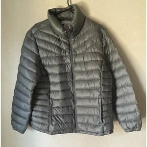 Women's Puffer Jacket Free Country Size XL Down Filled Quilted Coat J622